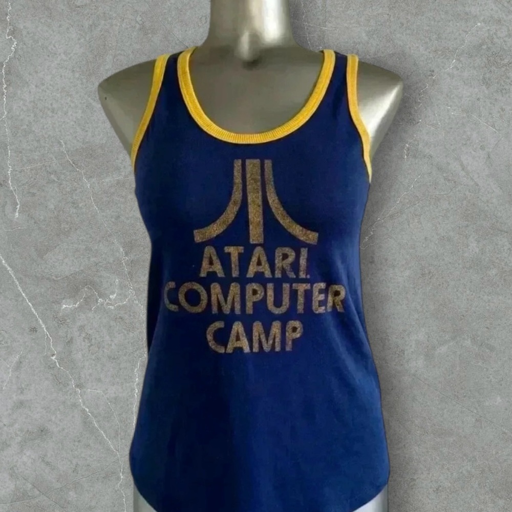2 for $30 đ Atari Computer Camp Tank Top - Picture 4 of 14